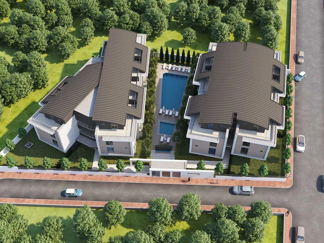 housebind Просторные квартиры 1+1 ,2+1 ,2+1 Дуплекс, 3+1 Дуплекс  Анталии / Муратпаша
